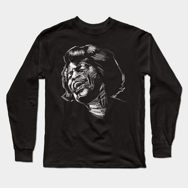 James Brown Long Sleeve T-Shirt by salohman